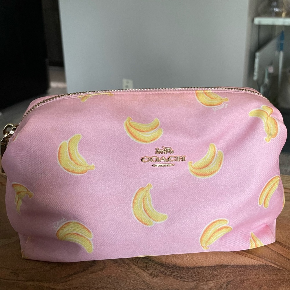 Coach cosmetic bag